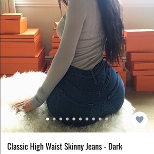 Fashion Nova Classic High Waist Jeans